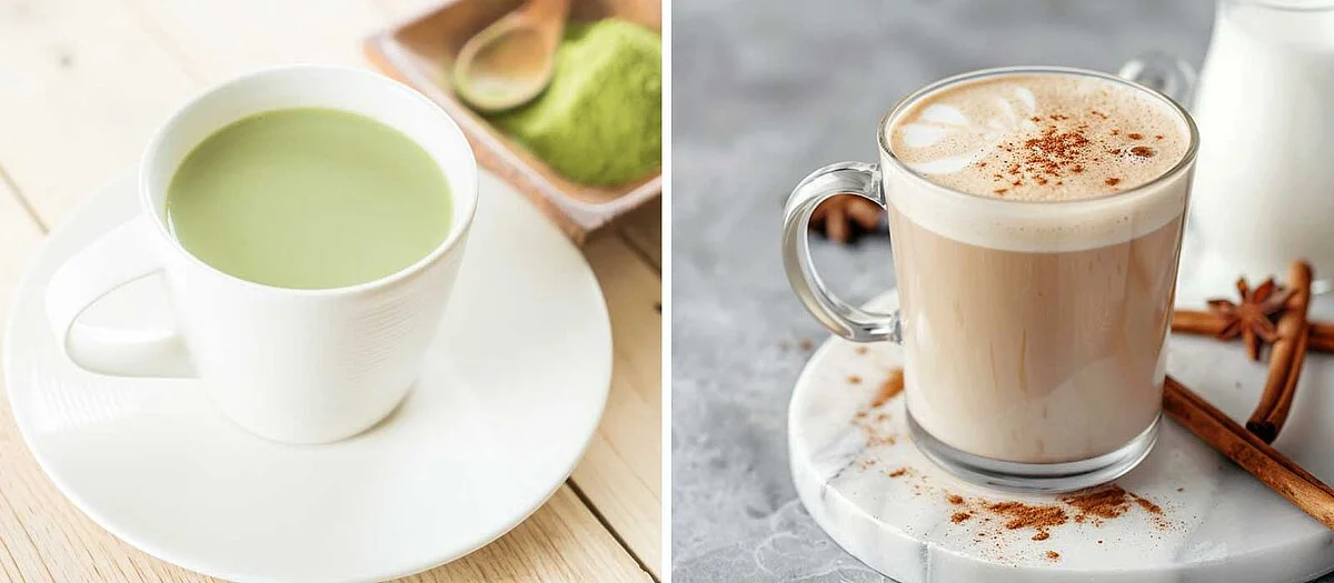 tasses de matcha et chai - lobodis