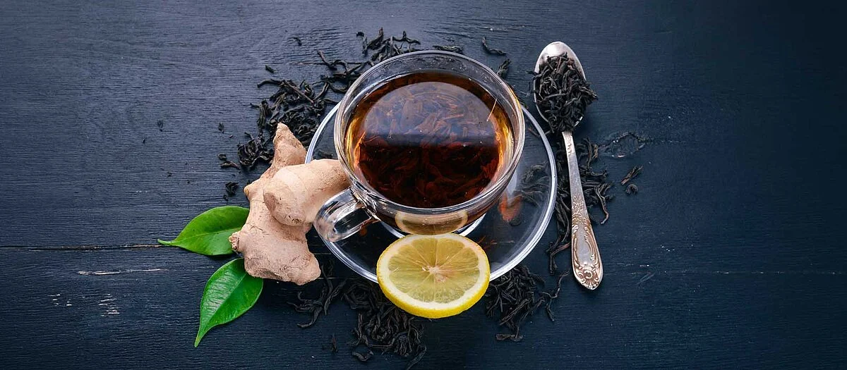 tasse de thé noir