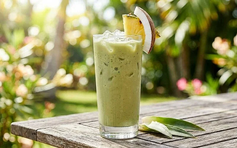 matcha coco pour une pause fraîcheur