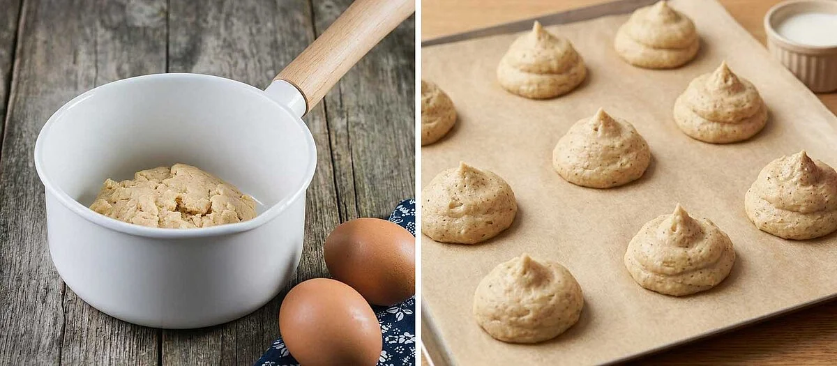 ingrédients pour choux gourmands au lupin