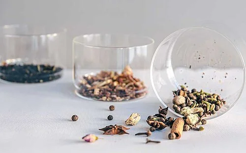 La création d'une recette de thé par Lobodis