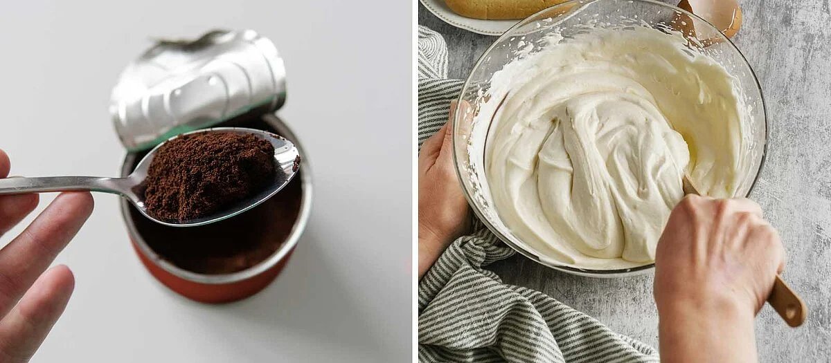 Faire un tiramisu chicorée etape 1