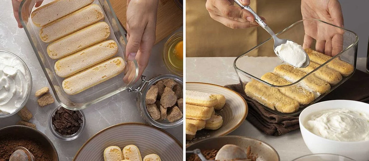 La réalisation du tiramisu chicoree by lobodis
