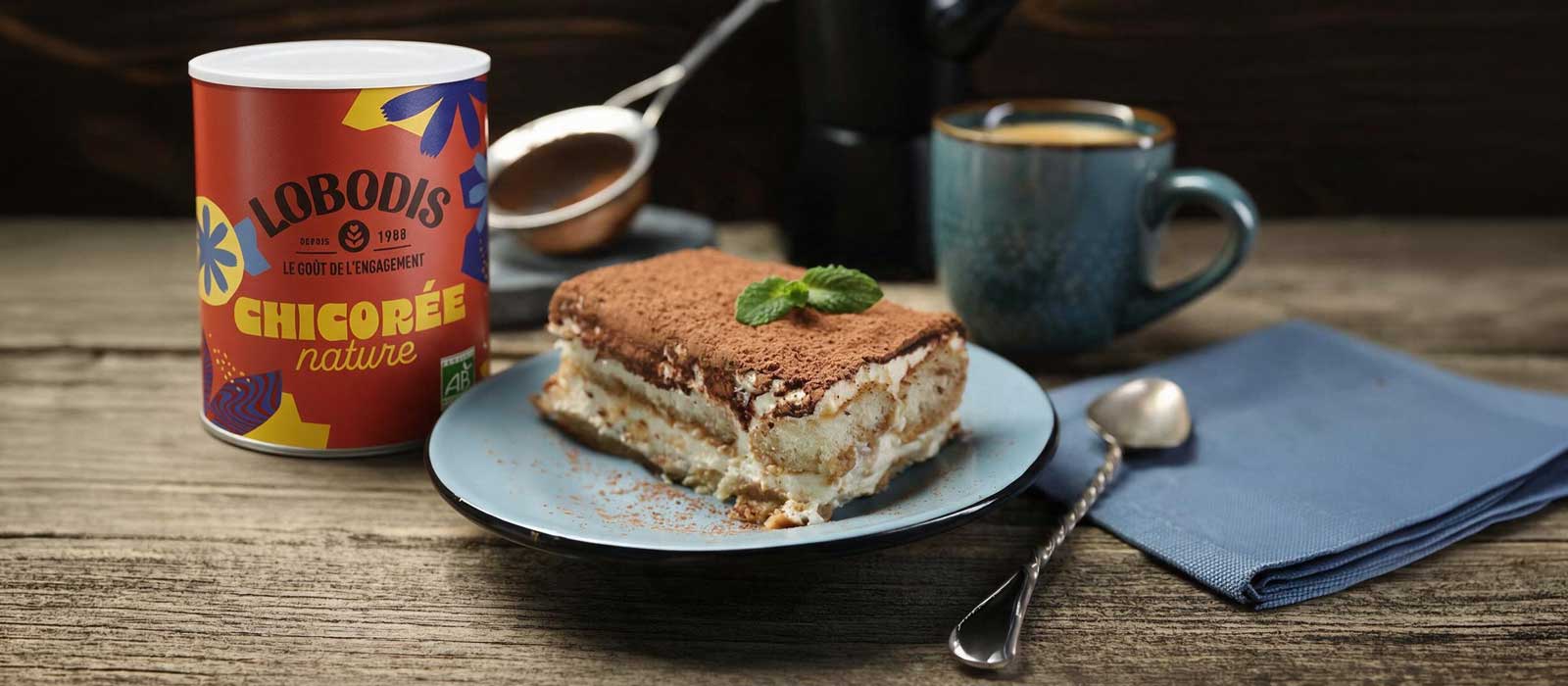 tiramisu à la chicorée Lobodis