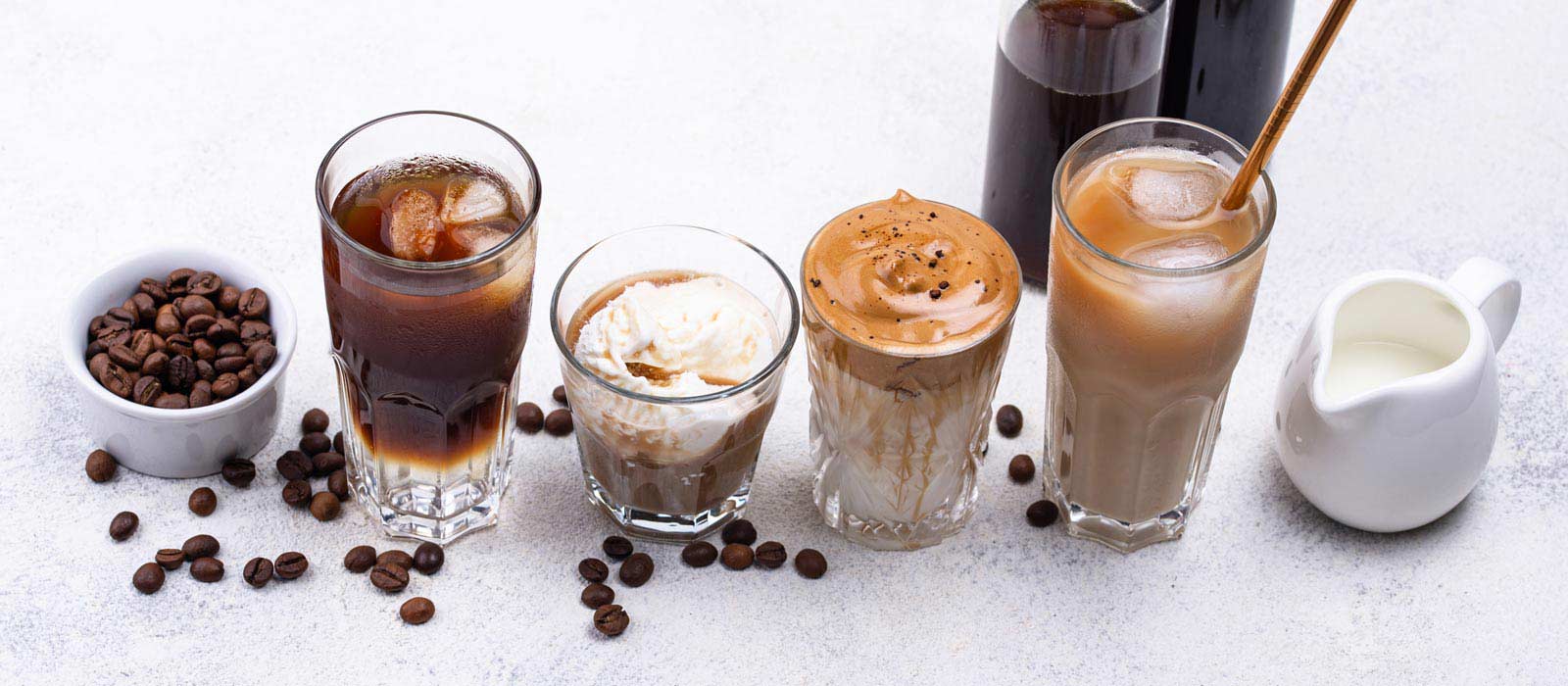 les différentes boissons à base de café, vues par Lobodis