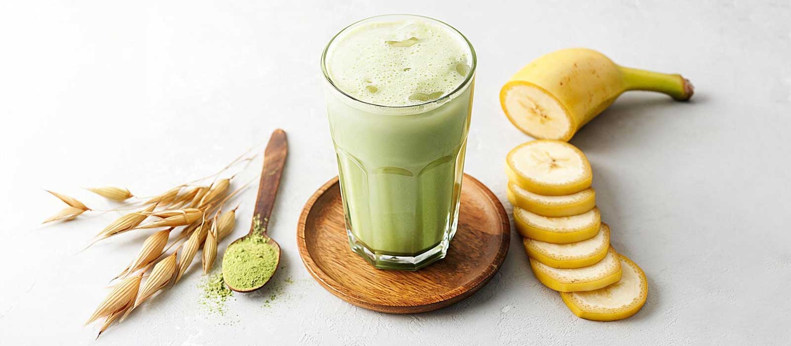 un matcha banana by lobodis
